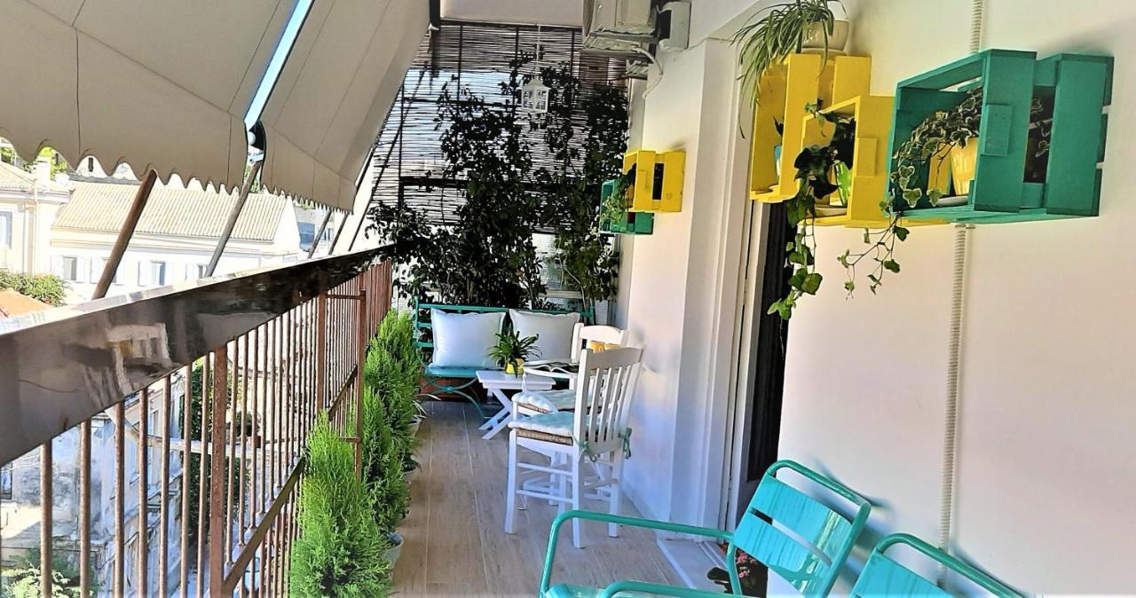 Aay- Best Corfu Town & Sea Apart 2Bedroom Renovated + Lift / Comfy&Design+Wifi Kültér fotó